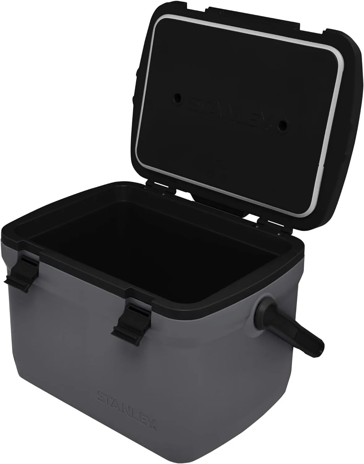 Stanley Adventure Outdoor Cooler 16 qt | Heavy Duty Outdoor Camping Cooler with Easy Carry Top Handle | 36 Hour Cooling Ice Chest for 21 Cans| BPA-Free | Charcoal