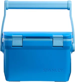 Stanley Adventure Outdoor Cooler 7 qt | Heavy Duty Outdoor Camping Cooler with Easy Carry Top Handle | 27 Hour Cooling Ice Chest for 10 Cans | BPA-Free | Azure