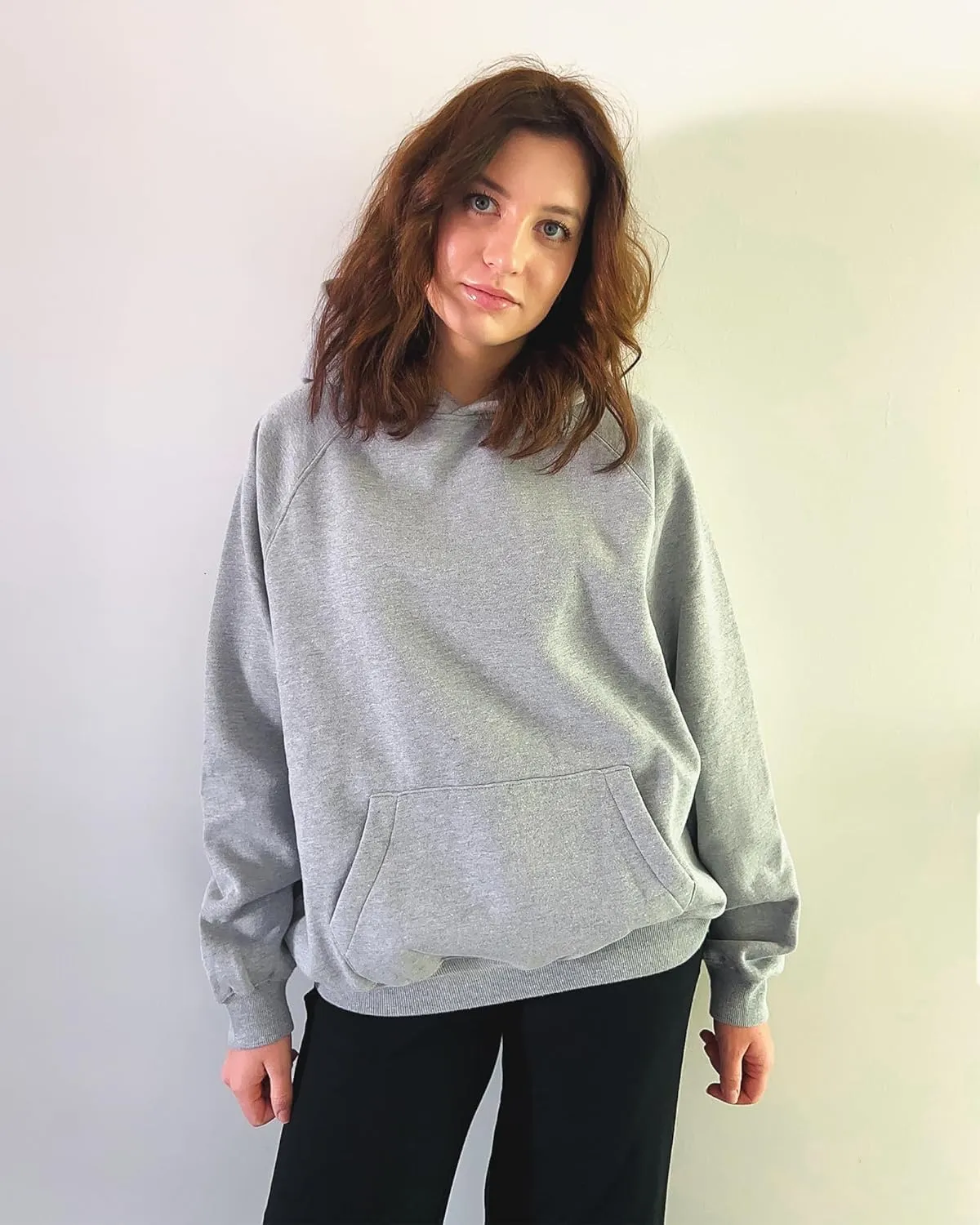 Stelle Fleece Hoodies for Women Long Sleeve Sweatshirts Comfy Pullover Outfits Casual Tops with Pockets