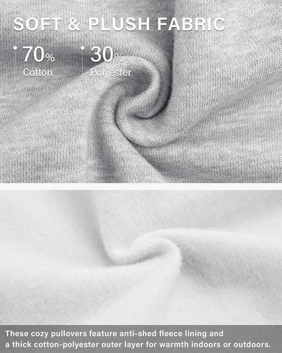 Stelle Fleece Hoodies for Women Long Sleeve Sweatshirts Comfy Pullover Outfits Casual Tops with Pockets