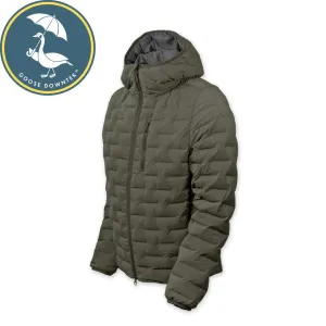 Stratus Down Hoodie - Ranger Green
