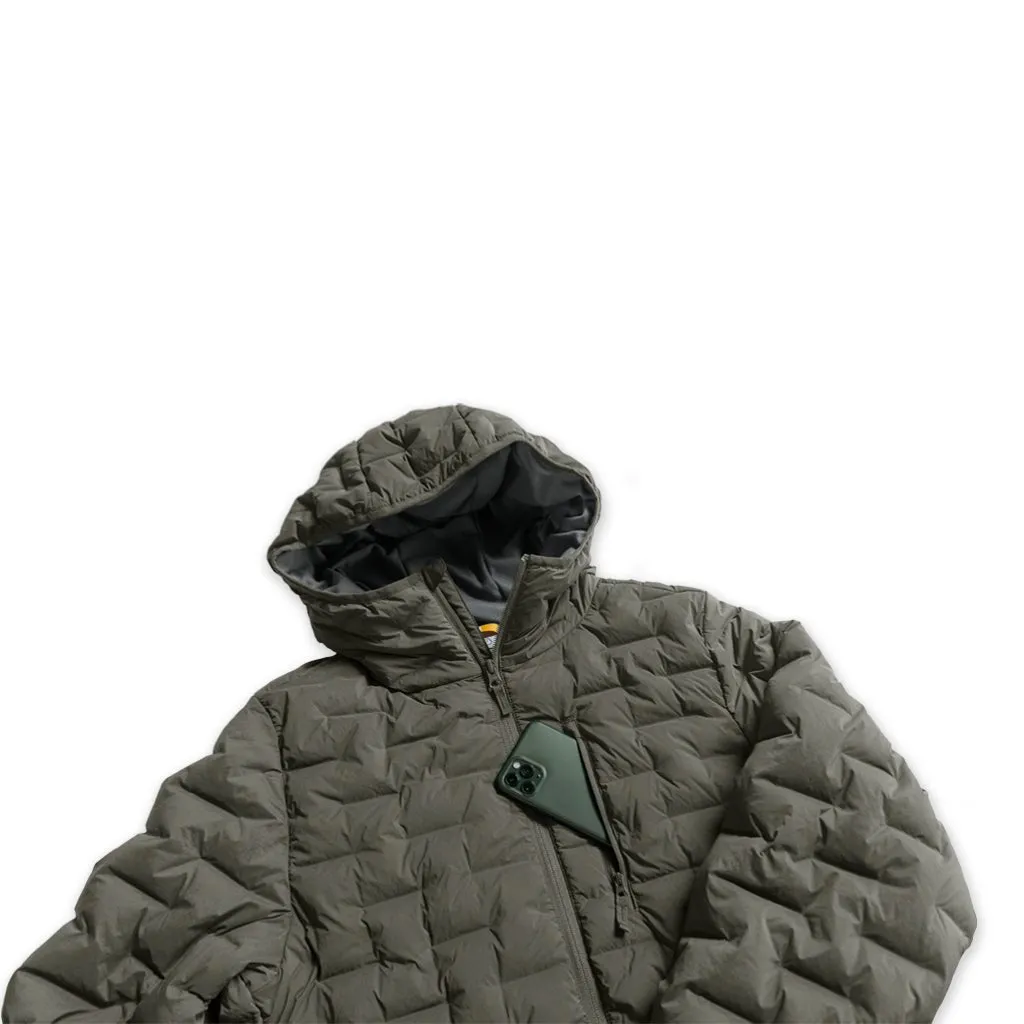 Stratus Down Hoodie - Ranger Green