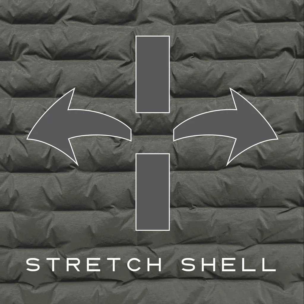 Stratus Down Hoodie - Ranger Green