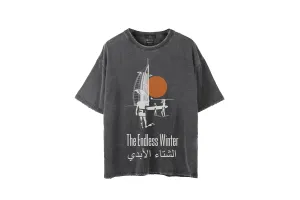 Surf House Vintage Oversized Endless Winter Tee