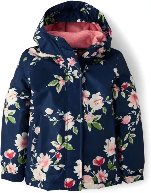 The Children's Place Girls' Heavy 3 in 1 Winter Jacket, Wind Water-Resistant Shell, Fleece Inner