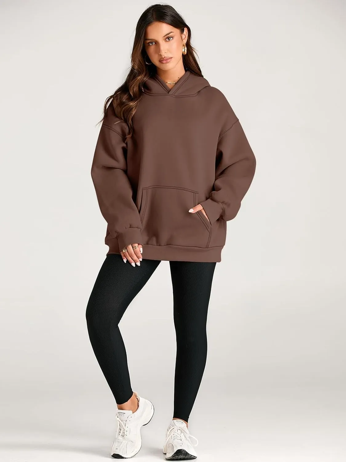 Womens Oversized Hoodies Fleece Sweatshirts, Fall Hoodies for Women Comfy Casual Pullover, Women's Hoodies