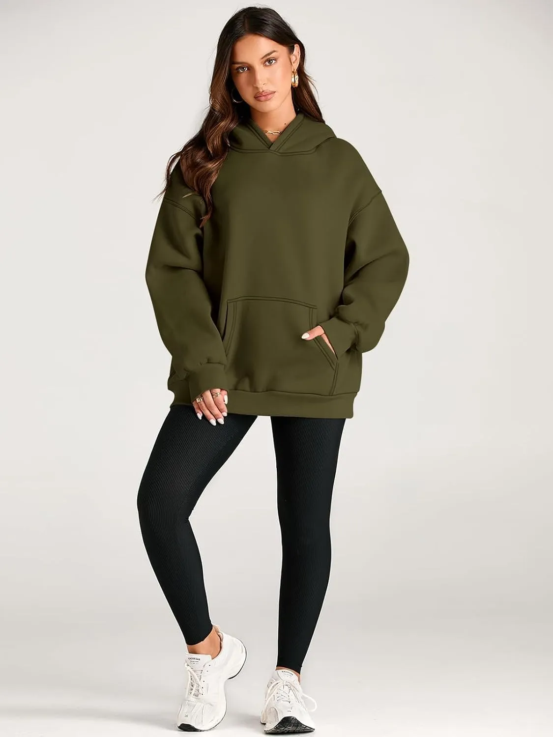 Womens Oversized Hoodies Fleece Sweatshirts, Fall Hoodies for Women Comfy Casual Pullover, Women's Hoodies