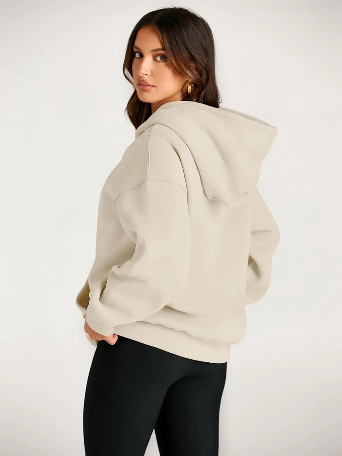 Womens Oversized Hoodies Fleece Sweatshirts, Fall Hoodies for Women Comfy Casual Pullover, Women's Hoodies