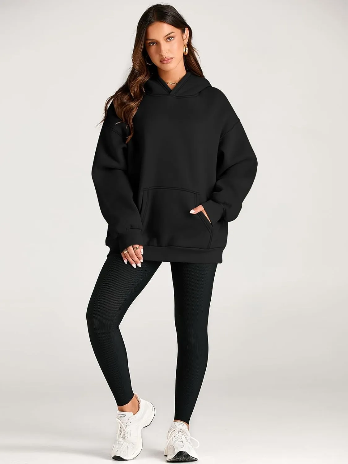 Womens Oversized Hoodies Fleece Sweatshirts, Fall Hoodies for Women Comfy Casual Pullover, Women's Hoodies