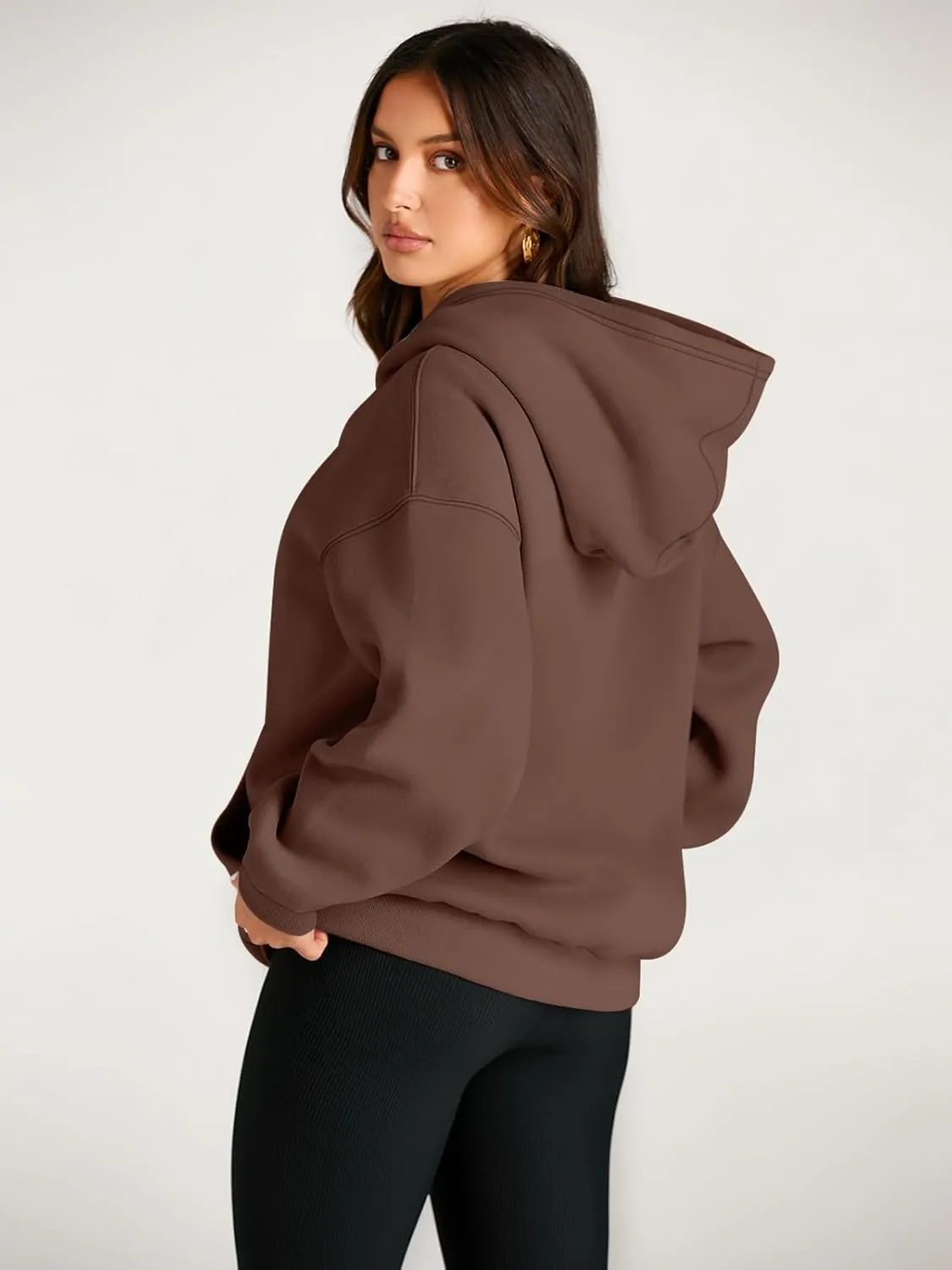 Womens Oversized Hoodies Fleece Sweatshirts, Fall Hoodies for Women Comfy Casual Pullover, Women's Hoodies