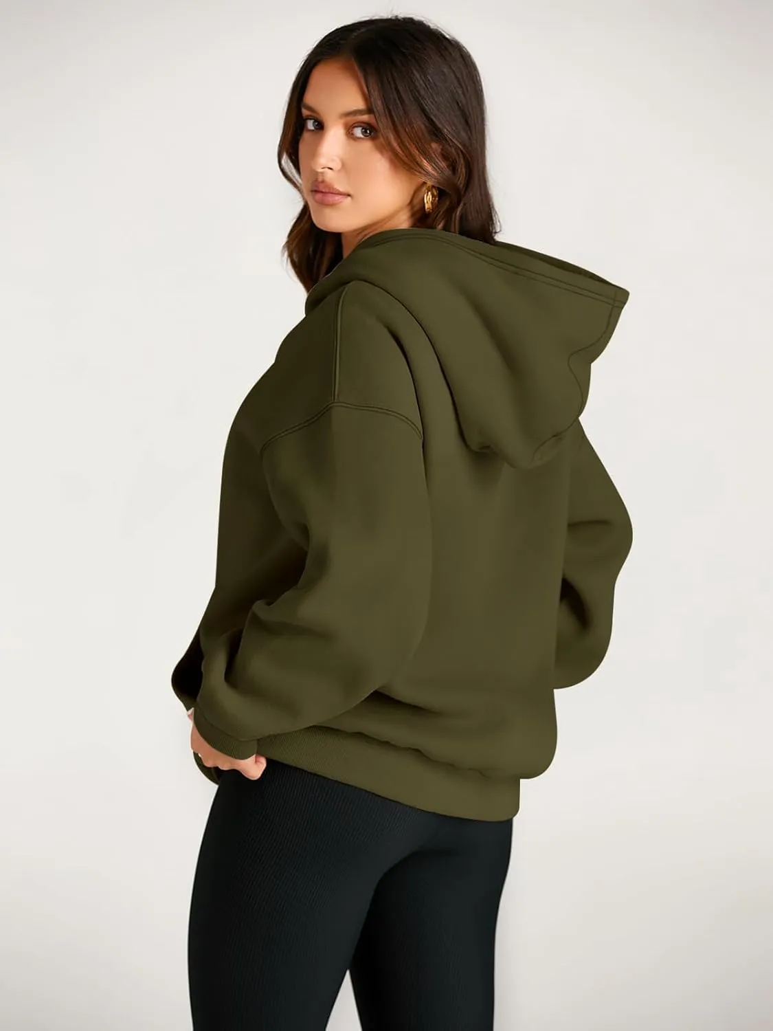 Womens Oversized Hoodies Fleece Sweatshirts, Fall Hoodies for Women Comfy Casual Pullover, Women's Hoodies