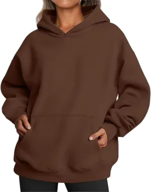 Womens Oversized Hoodies Fleece Sweatshirts, Fall Hoodies for Women Comfy Casual Pullover, Women's Hoodies