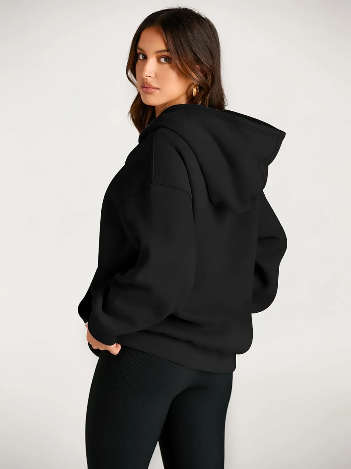 Womens Oversized Hoodies Fleece Sweatshirts, Fall Hoodies for Women Comfy Casual Pullover, Women's Hoodies
