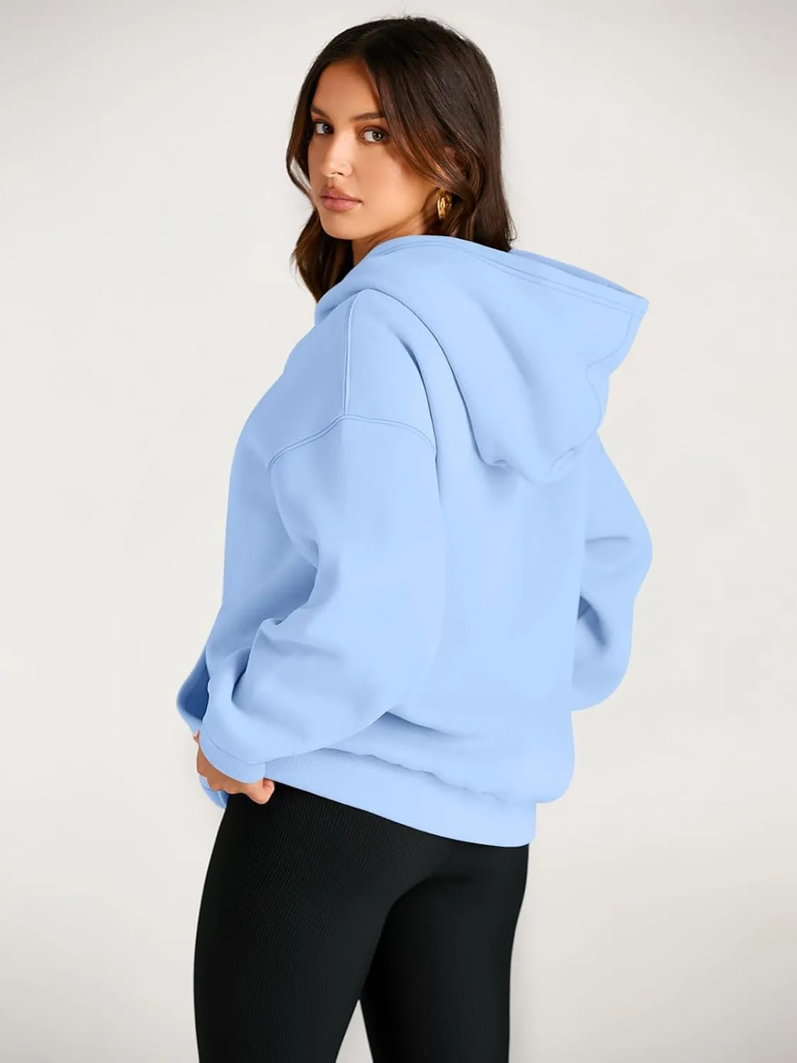 Womens Oversized Hoodies Fleece Sweatshirts, Fall Hoodies for Women Comfy Casual Pullover, Women's Hoodies