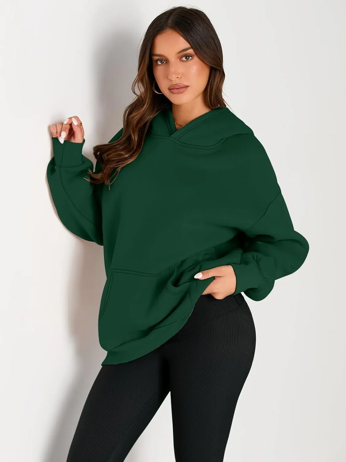 Womens Oversized Hoodies Fleece Sweatshirts, Fall Hoodies for Women Comfy Casual Pullover, Women's Hoodies