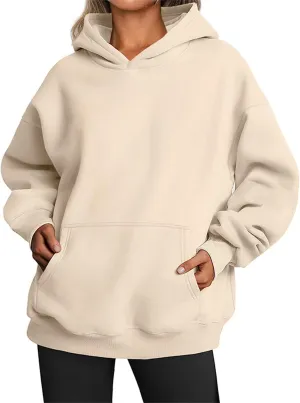 Womens Oversized Hoodies Fleece Sweatshirts, Fall Hoodies for Women Comfy Casual Pullover, Women's Hoodies