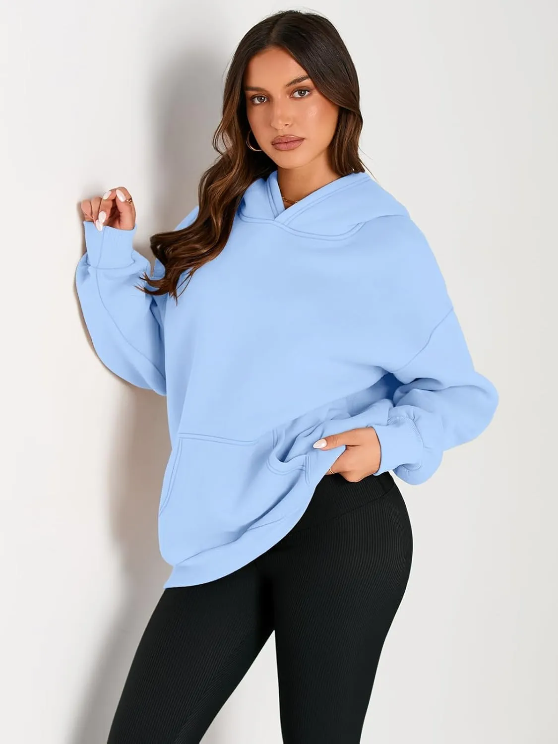 Womens Oversized Hoodies Fleece Sweatshirts, Fall Hoodies for Women Comfy Casual Pullover, Women's Hoodies