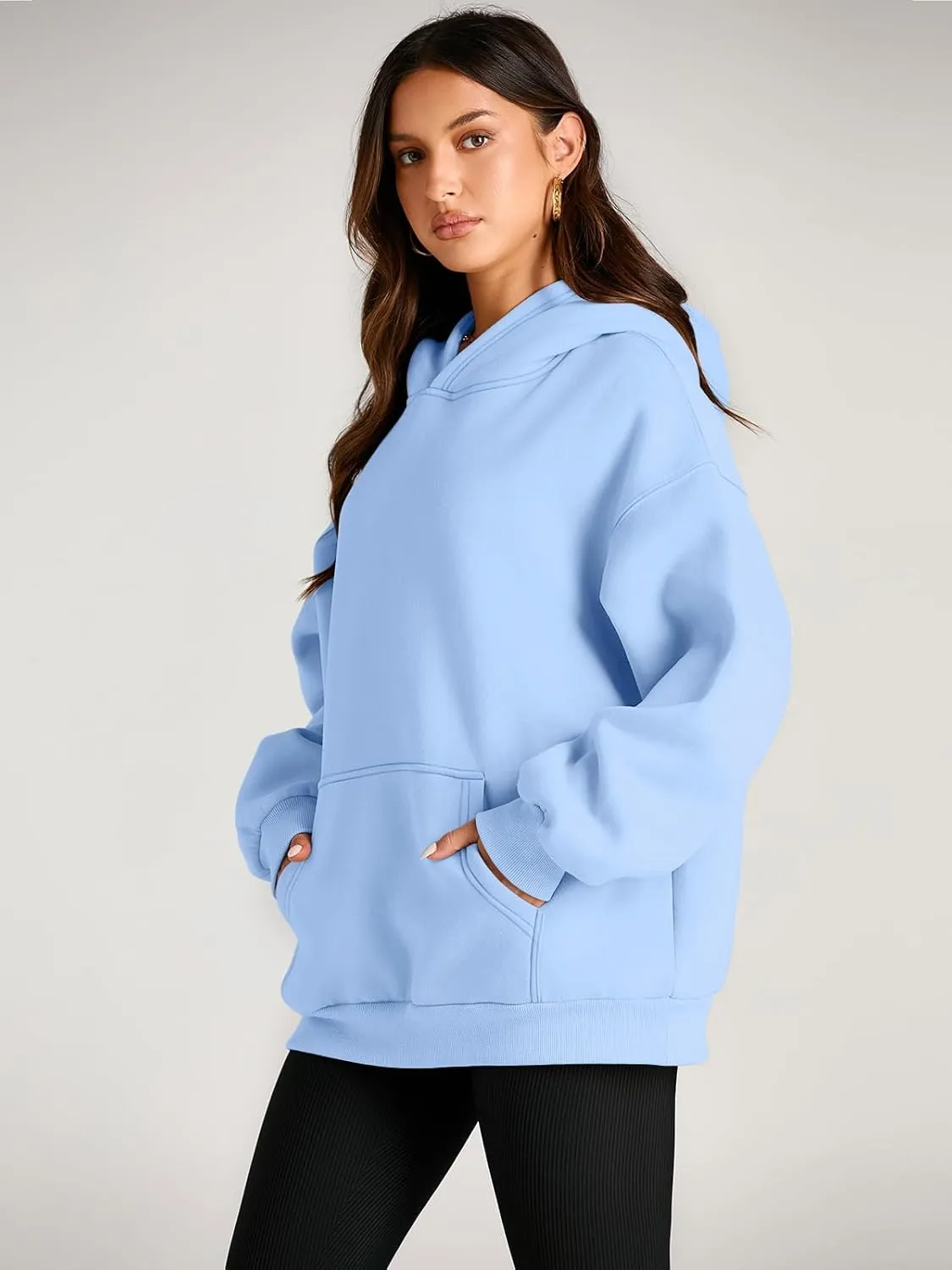 Womens Oversized Hoodies Fleece Sweatshirts, Fall Hoodies for Women Comfy Casual Pullover, Women's Hoodies