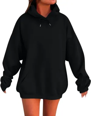 Womens Oversized Hoodies Sweatshirts Fleece Pullover Tops Sweaters Casual Comfy Fall Fashion Outfits Clothes 2024