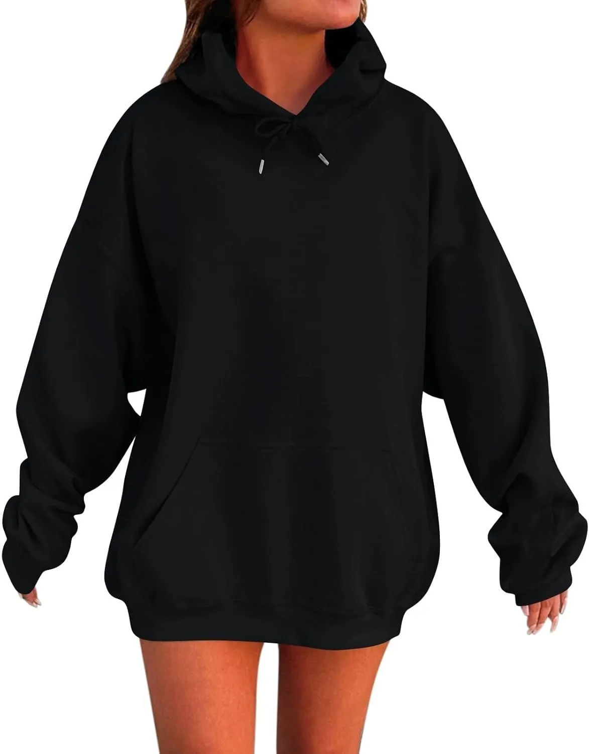 Womens Oversized Hoodies Sweatshirts Fleece Pullover Tops Sweaters Casual Comfy Fall Fashion Outfits Clothes 2024