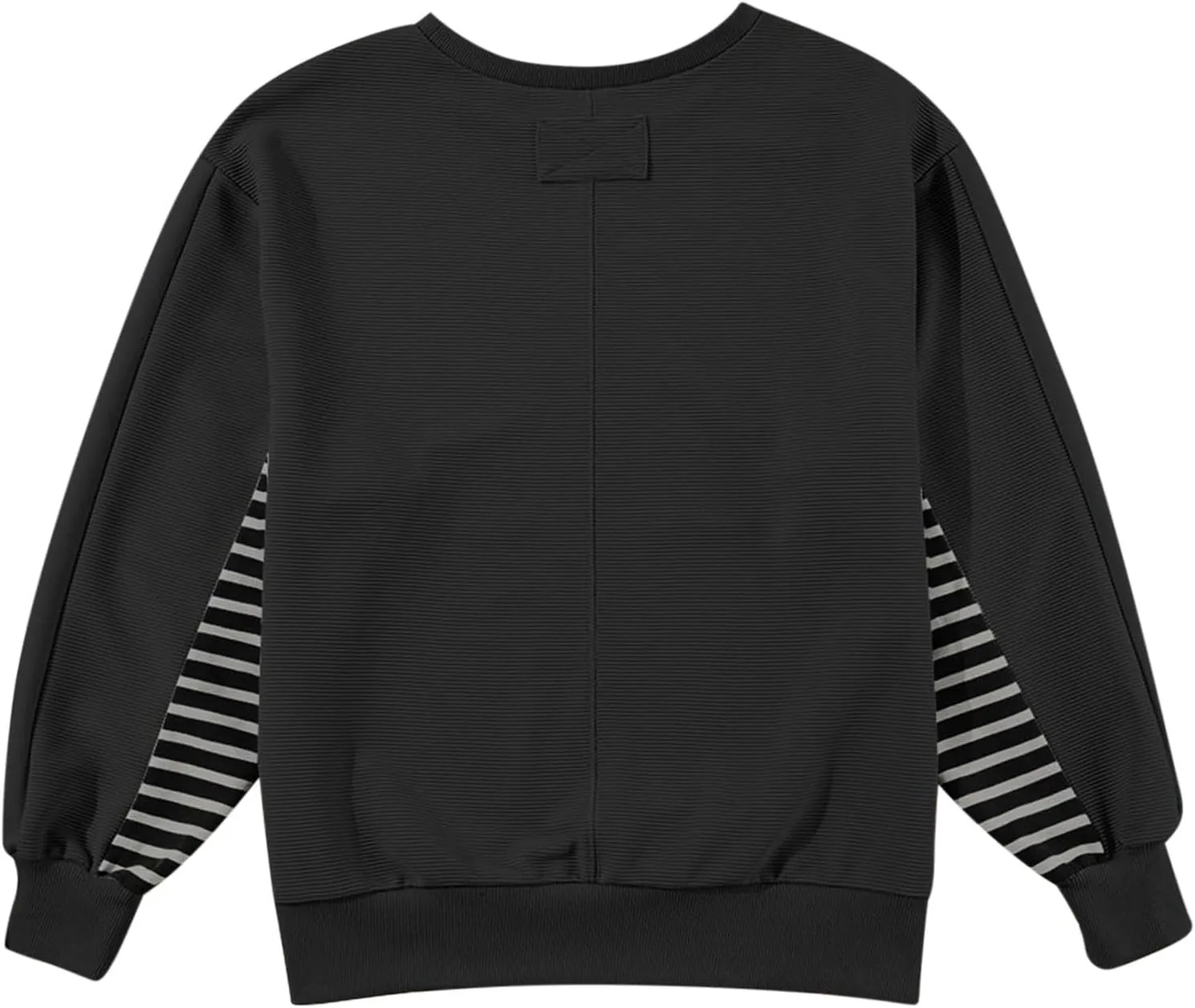 Women's Oversized Sweatshirts Trendy Long Sleeve Crew Neck Corduroy Pullover Tops Loose Comfy Fall Outfits 2024