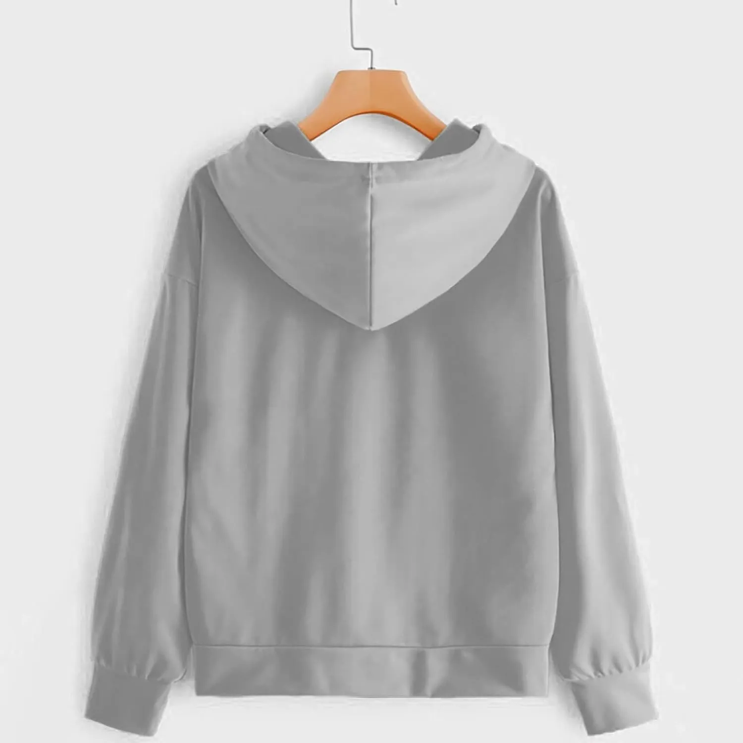 YRAETENM Heart Graphic Hoodies for Women casual Long Sleeve drawstring Pullover Tops oversized comfy sweatshirts with Pocket
